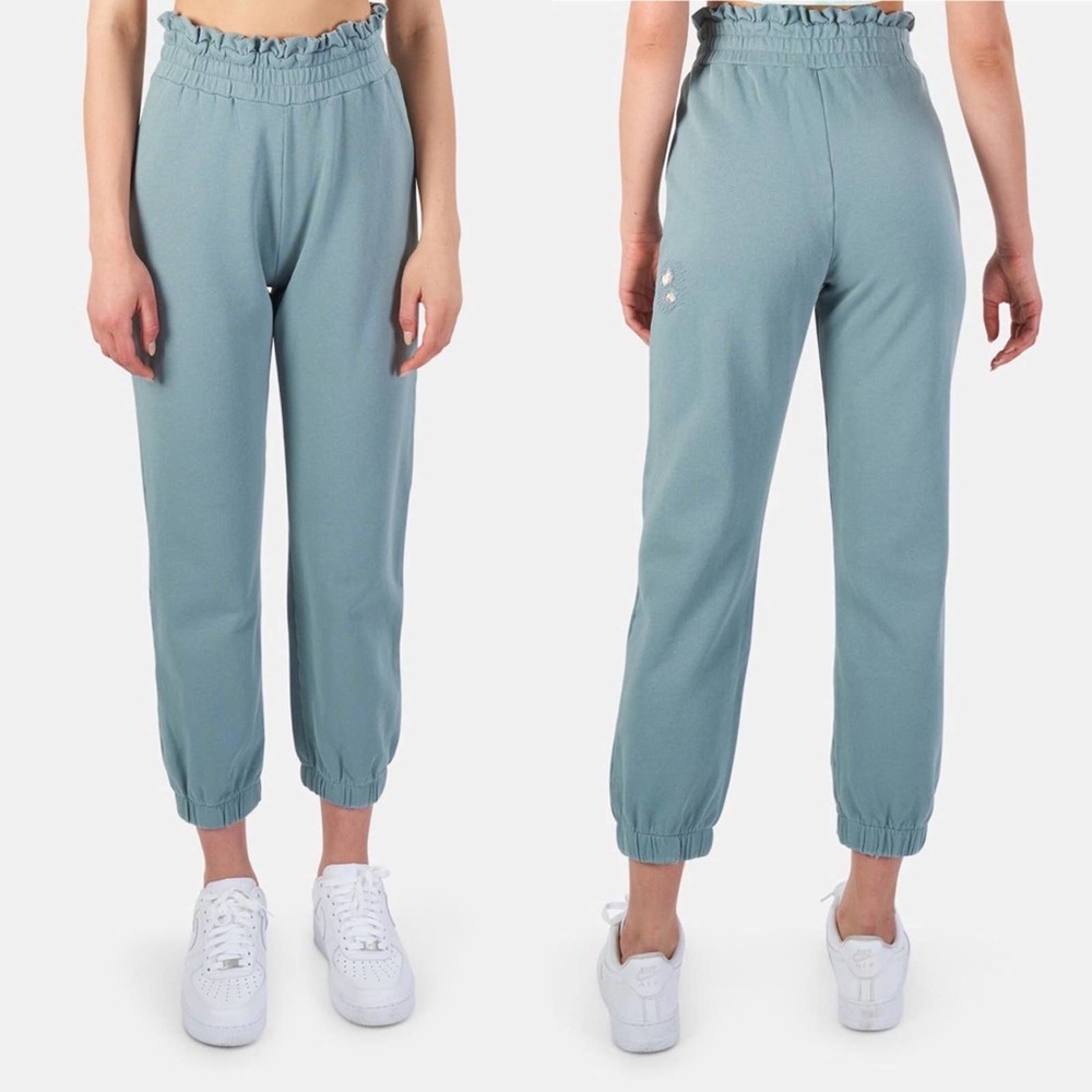 NWT LOVESHACKFANCY Mirabella Indigo Hand Dyed Jogger